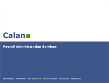 Tablet Screenshot of calan.com